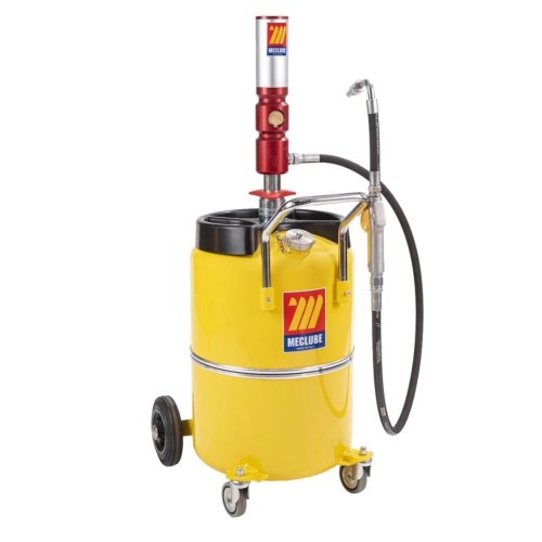 Dispenser, Oil, 65L Pneumatic with Dispense Nozzle