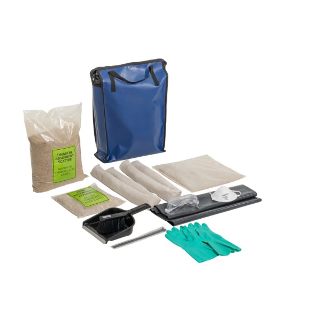 25L Chemical Spill Kit in PVC Bag Industrial Fluid Solutions