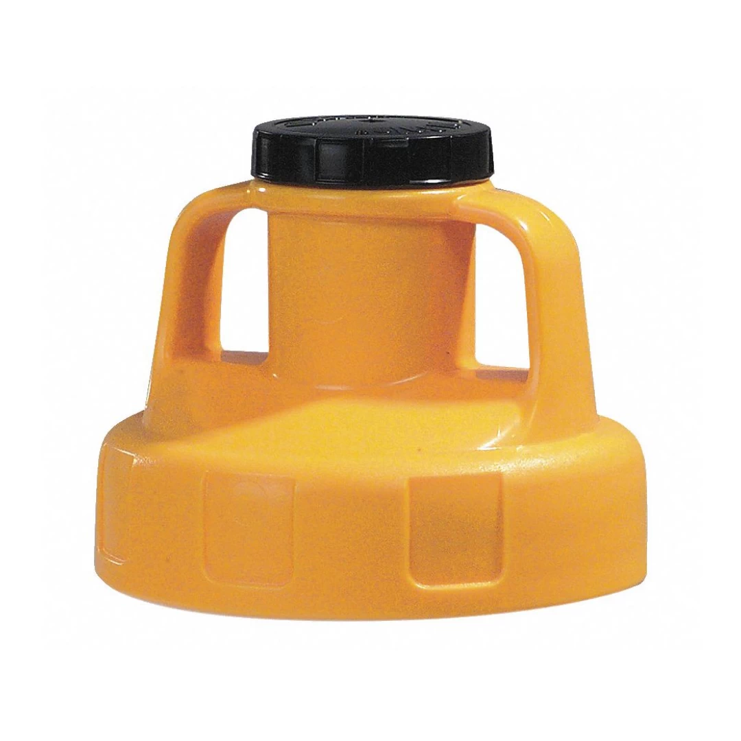Triangular Utility Lids OilSafe Yellow Utility Lid | Industrial Fluid Solutions