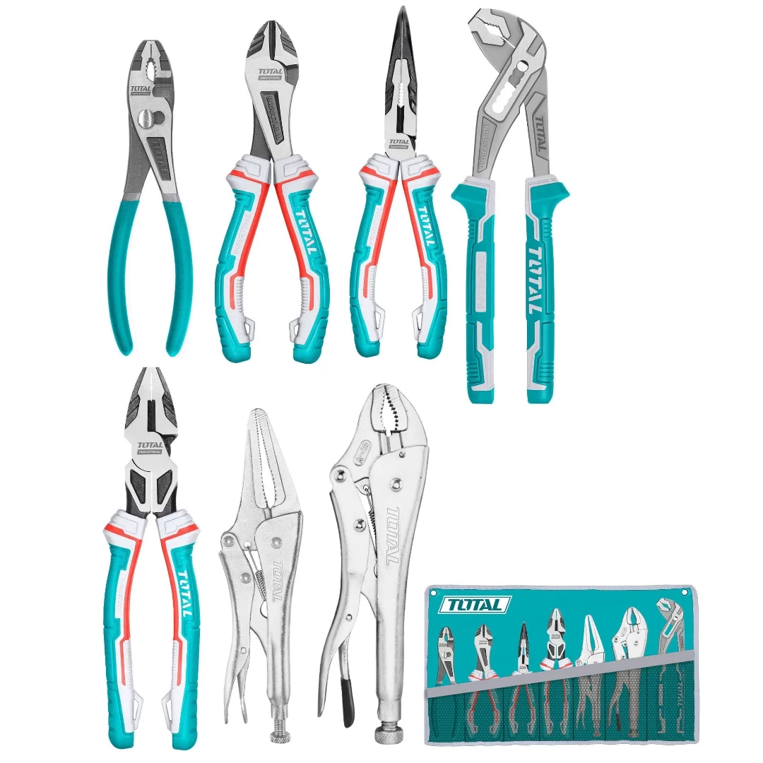 7 Piece Plier Set from Total Tools