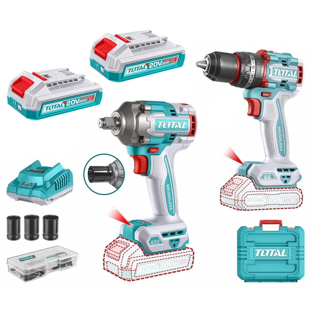 2 Pc Cordless Combo Kit